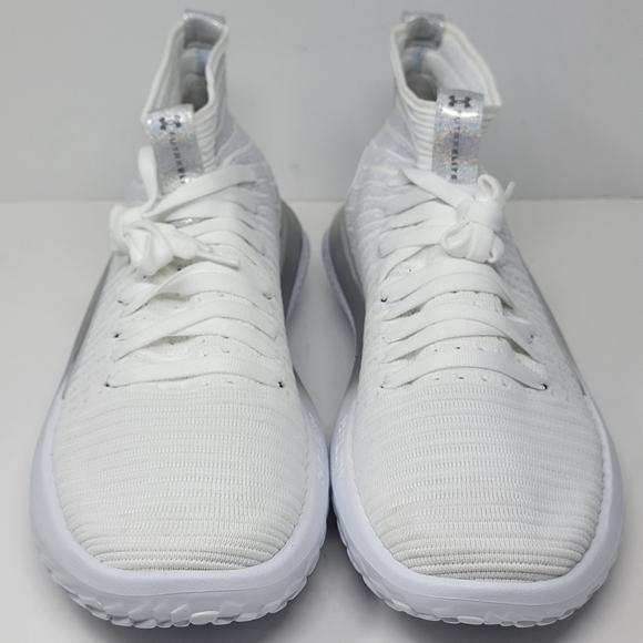 Under Armour Men\'s Size 12.5 UA FUTR X White ELITE Platinum Shoes 3028021100 New main image 5